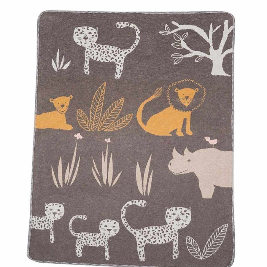 Bedding + Decor David Fussenegger Baby Blankets | Juwel Jungle