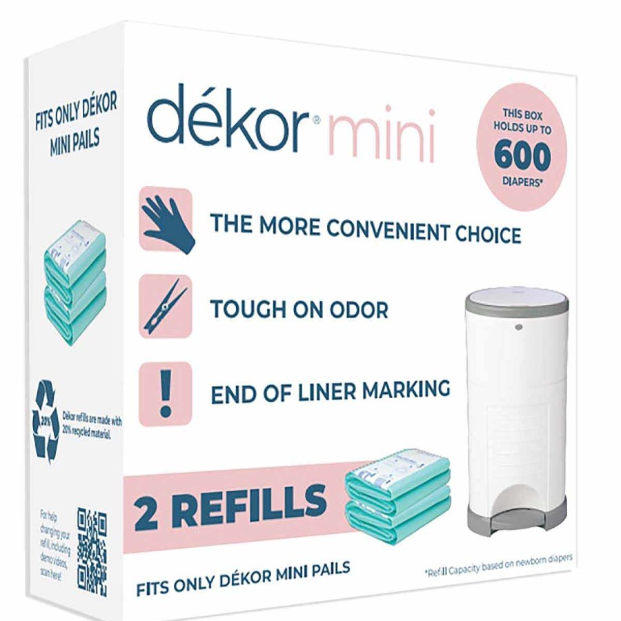 Bathing Dekor Diaper Pail Inserts + Refills | Mini Refill