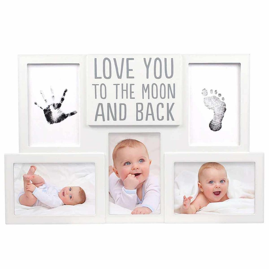 Bedding + Decor Pearhead Picture Frames | Babyprints Collage Moon Frame