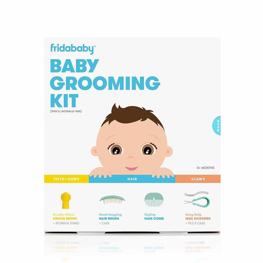 Bathing Fridababy Baby Brushes + Combs | Baby Grooming Kit