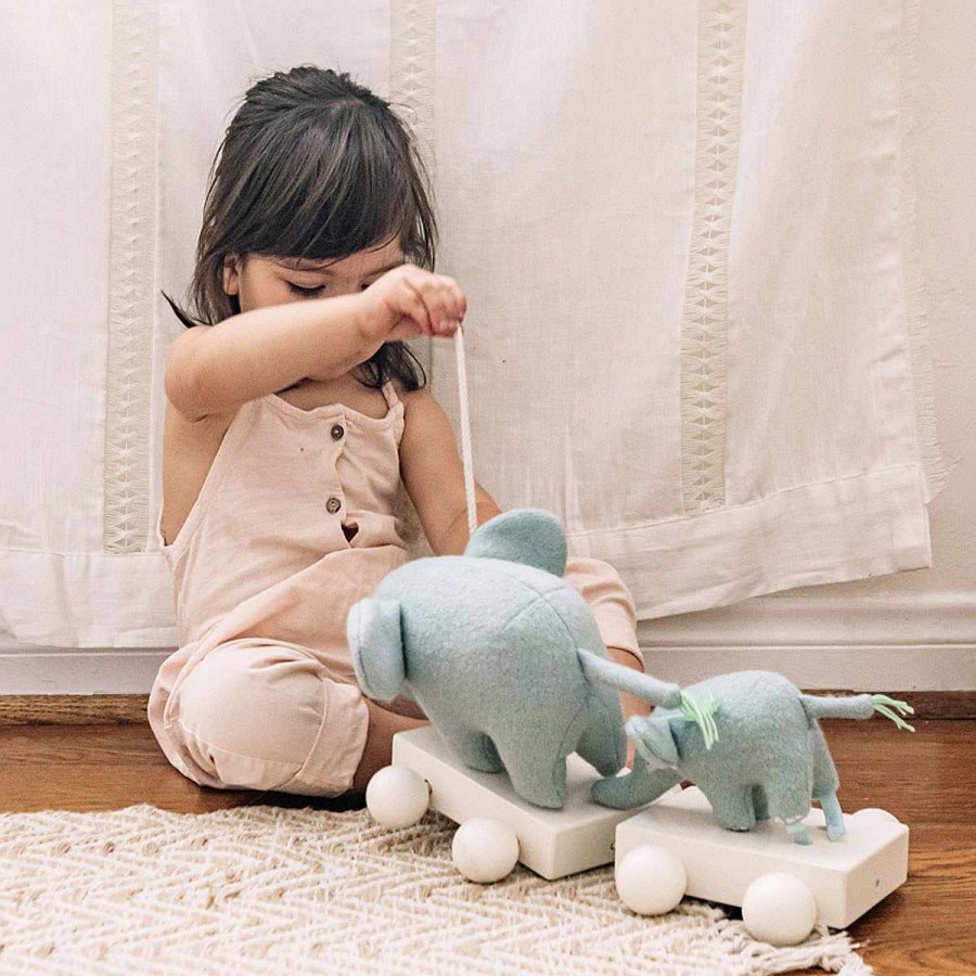 Toys + Gifts Wonder & Wise | Elephant Pull Toy