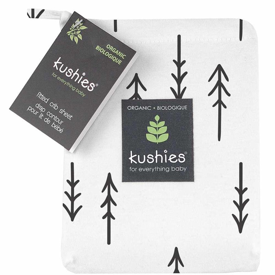 Bedding + Decor Kushies Crib Sheets | Organic Jersey Fitted Crib Sheet