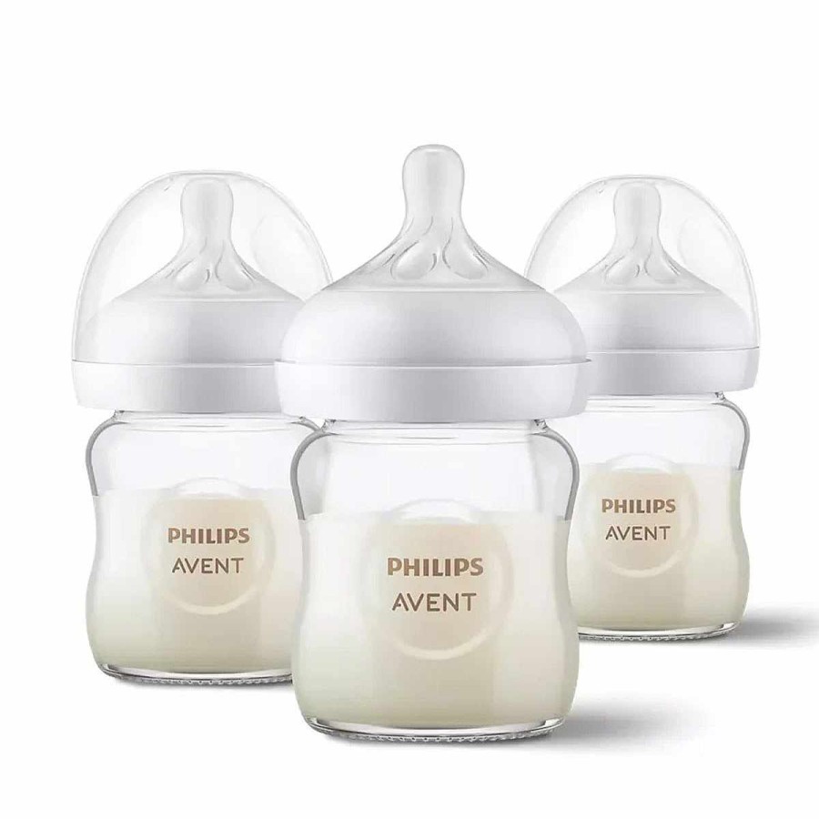 Feeding Philips Avent Baby Bottles | Natural Glass Bottle 3 Pk