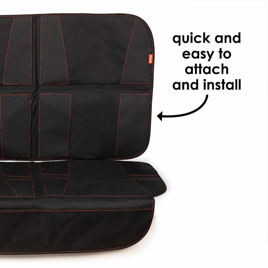 Gear Diono Car Protection Mats + Organizers | Ultra Mat Xxxl Black