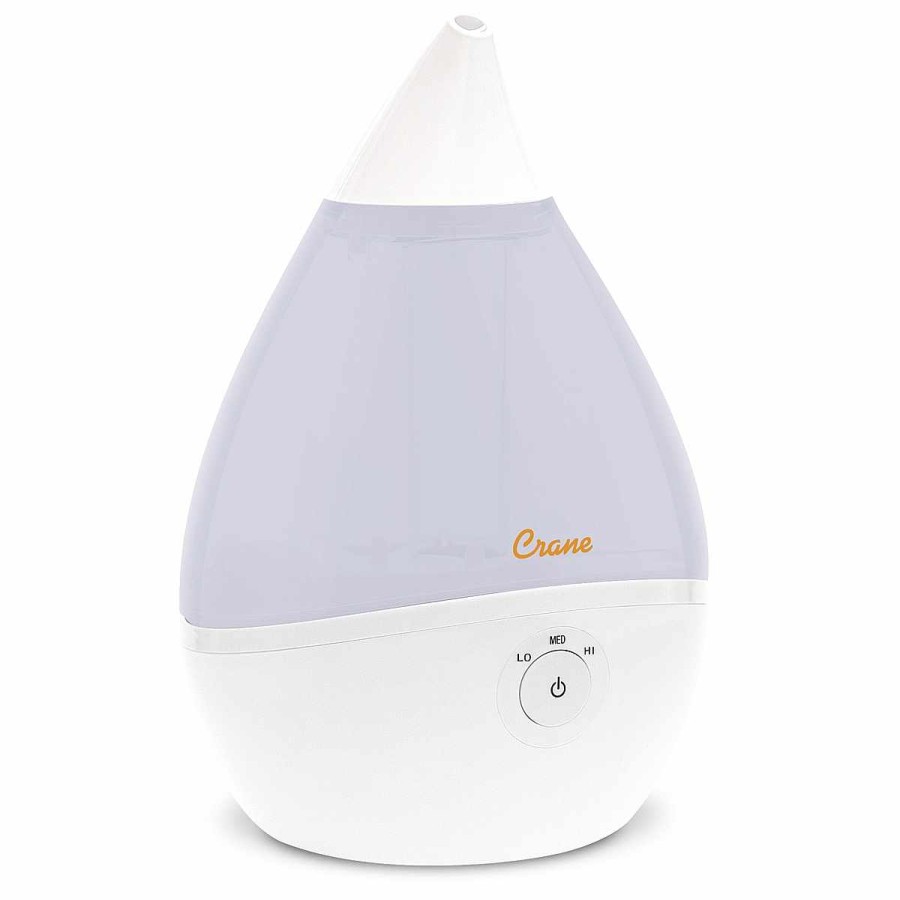 Health + Safety Crane Humidifiers + Air Purifiers | Droplet Shape Humidifier