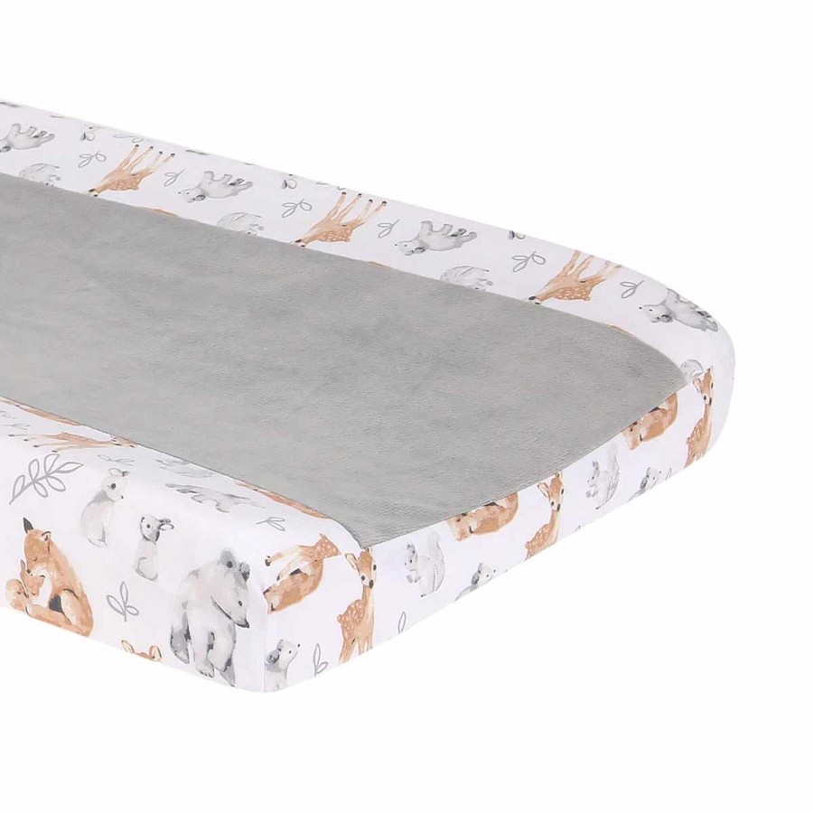 Bedding + Decor Lambs & Ivy Changing Pad Covers | Painted Forest Changing Pad Cover