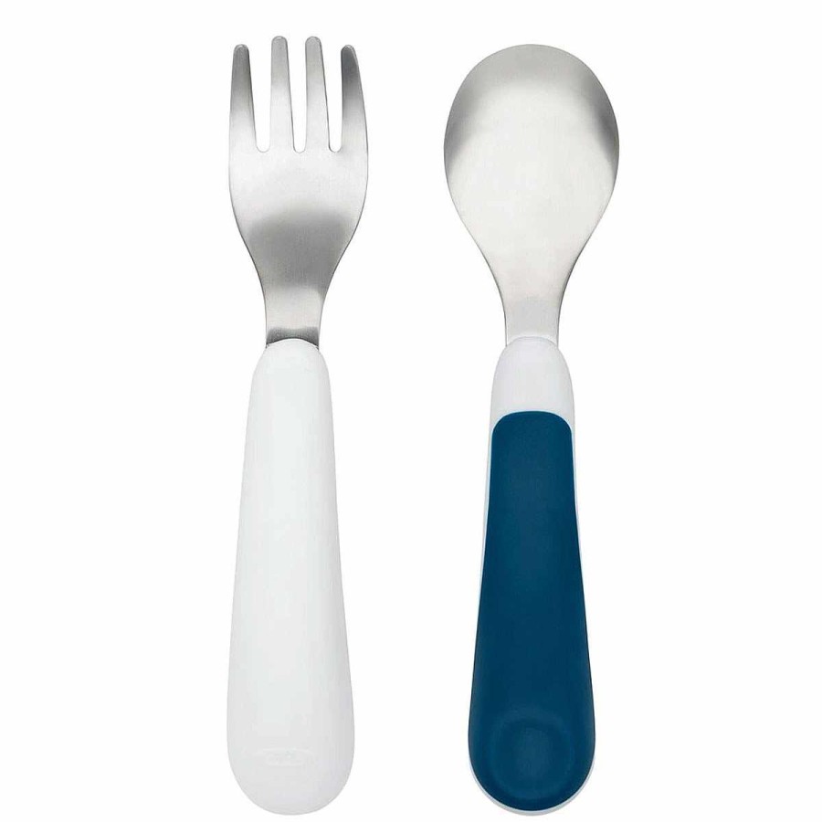 Feeding Oxo Tot Utensils | Fork & Spoon Set