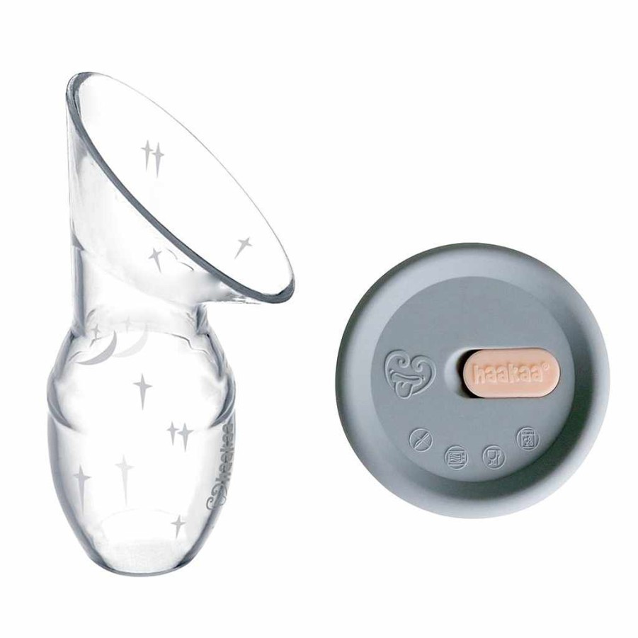 Feeding Haakaa USA Breast Pumps + Accessories | Silicone Breast Pump W/ Lid