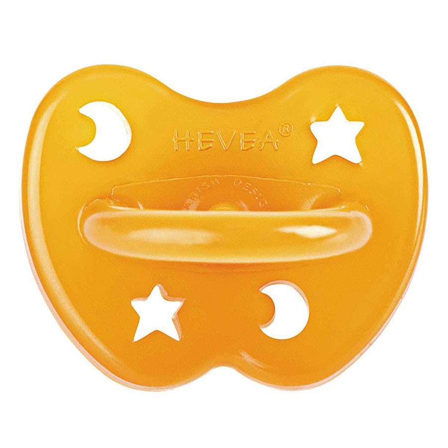 Feeding Hevea Pacifiers | Anatomical Pacifier Star & Moon