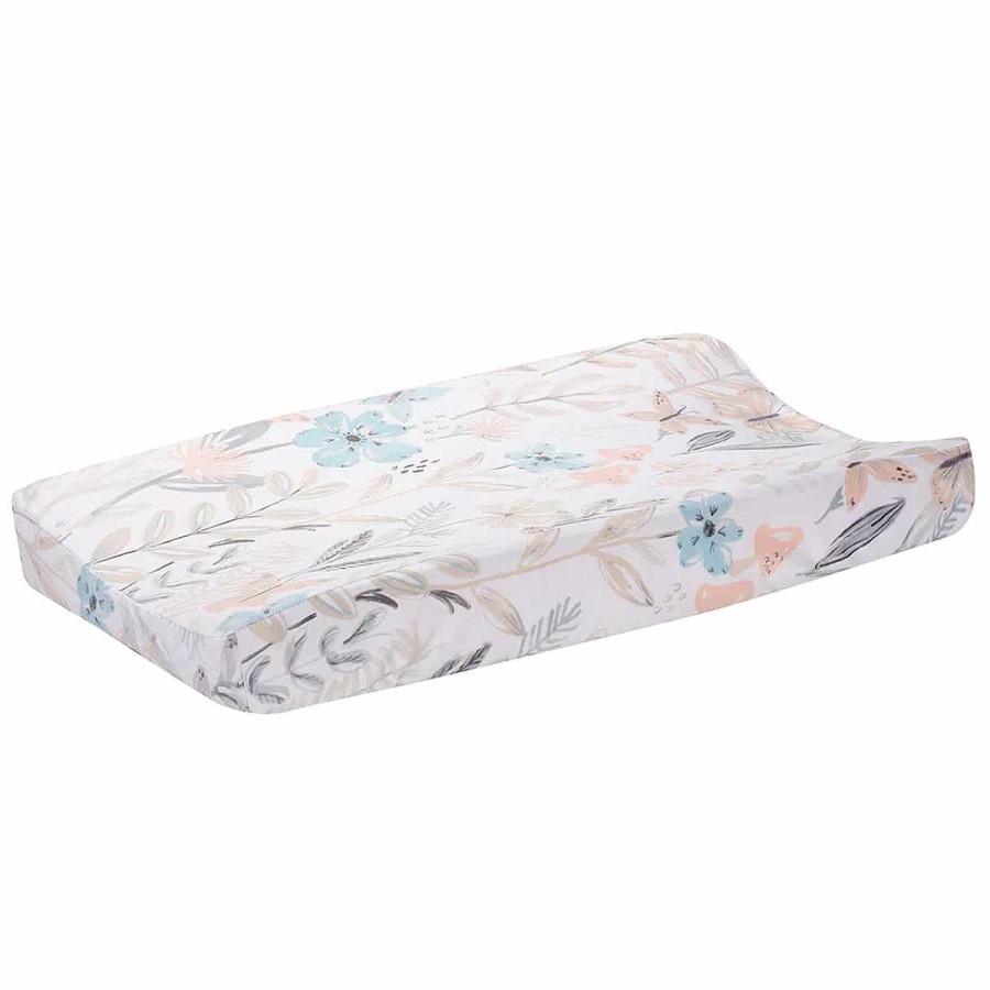 Bedding + Decor Lambs & Ivy Changing Pad Covers | Baby Blooms Changing Pad Cover