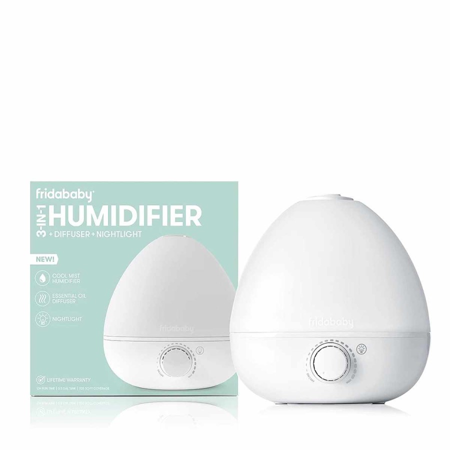 Health + Safety Fridababy Humidifiers + Air Purifiers | Breathefrida 3-In-1 Humidifier Diffuser