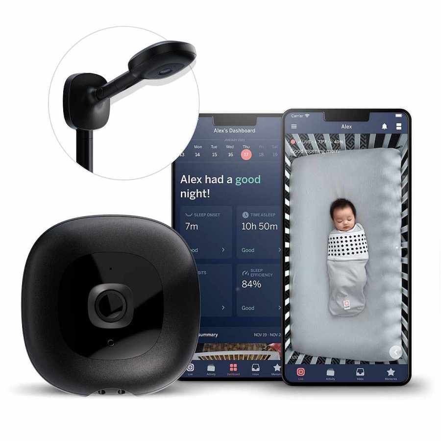 Health + Safety Nanit Wifi Monitors | Pro Smart Wall Mount Baby Monitor