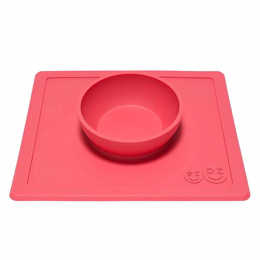 Feeding Ez Pz Grip + Suction Dishes | Happy Bowl