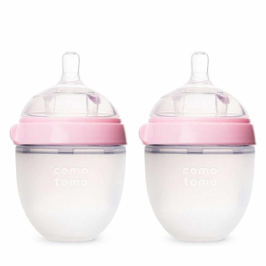 Feeding Comotomo Baby Bottles | Silicone Baby Bottle 2 Pack