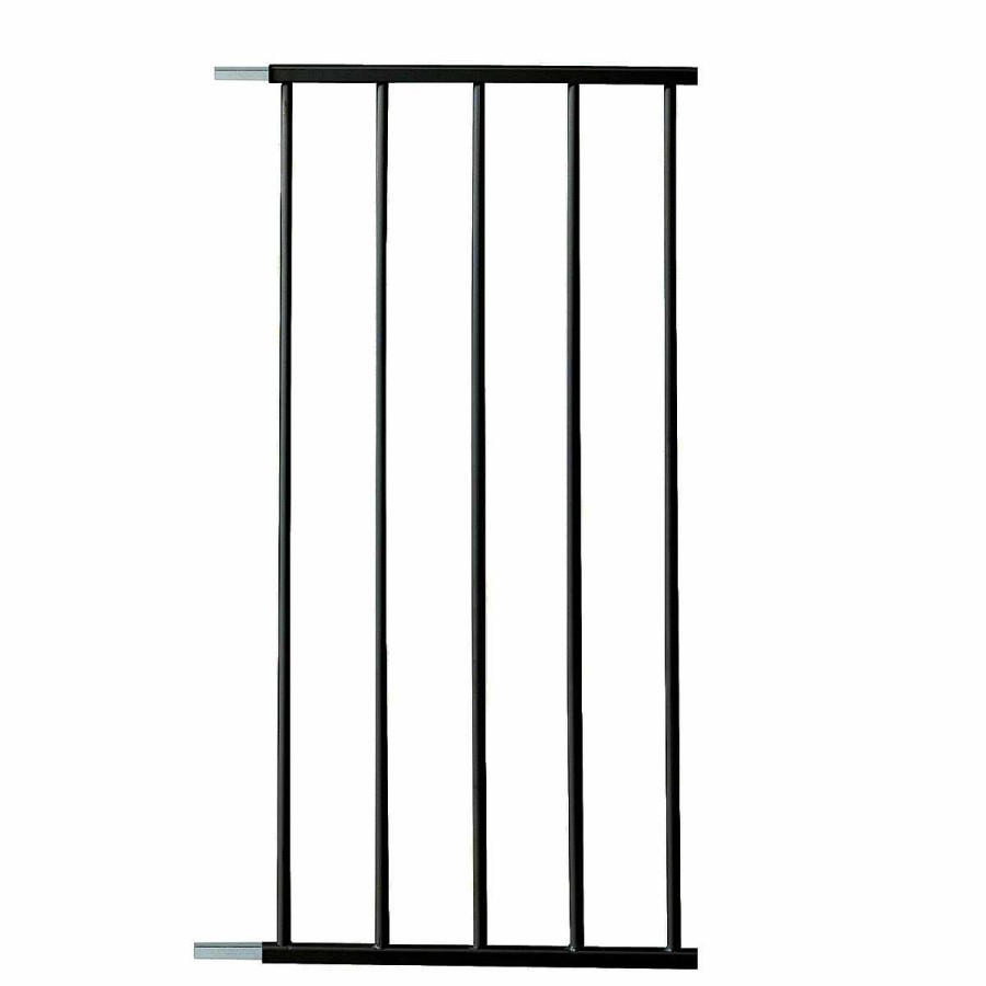 Health + Safety KidCo Safety Gates + Accessories | 12.5" Extension Kit - Black