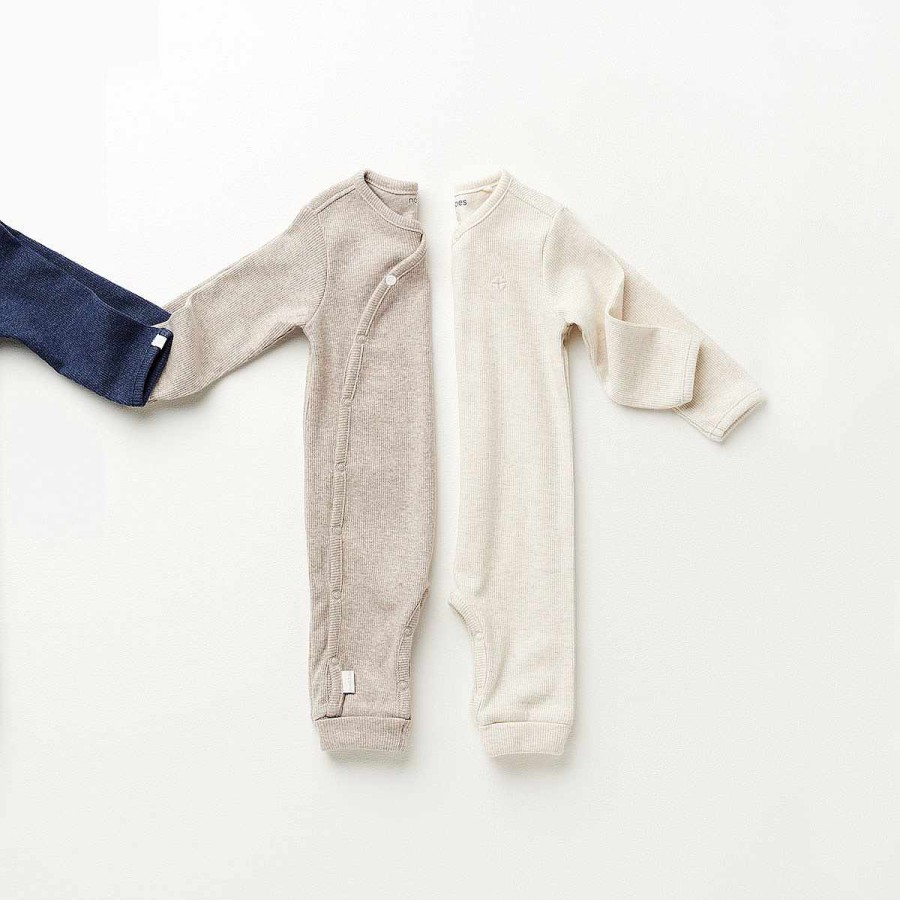 Apparel + Shoes Noppies Onesies + Sleepers | Playsuit Ribbed Nevis