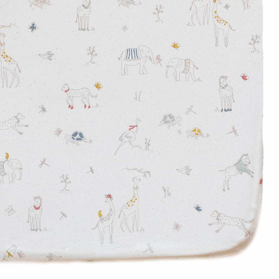 Bedding + Decor Pehr Crib Sheets | Magical Safari Crib Sheet