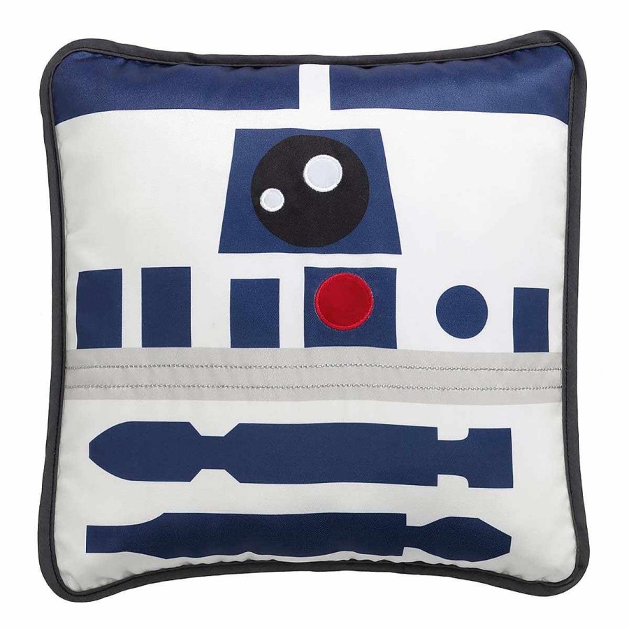 Bedding + Decor Lambs & Ivy Decorative Pillows | Star Wars R2-D2 Pillow