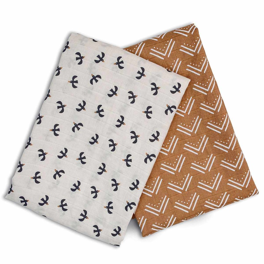 Bedding + Decor Lulujo Swaddle + Receiving Blankets | Cotton Swaddle