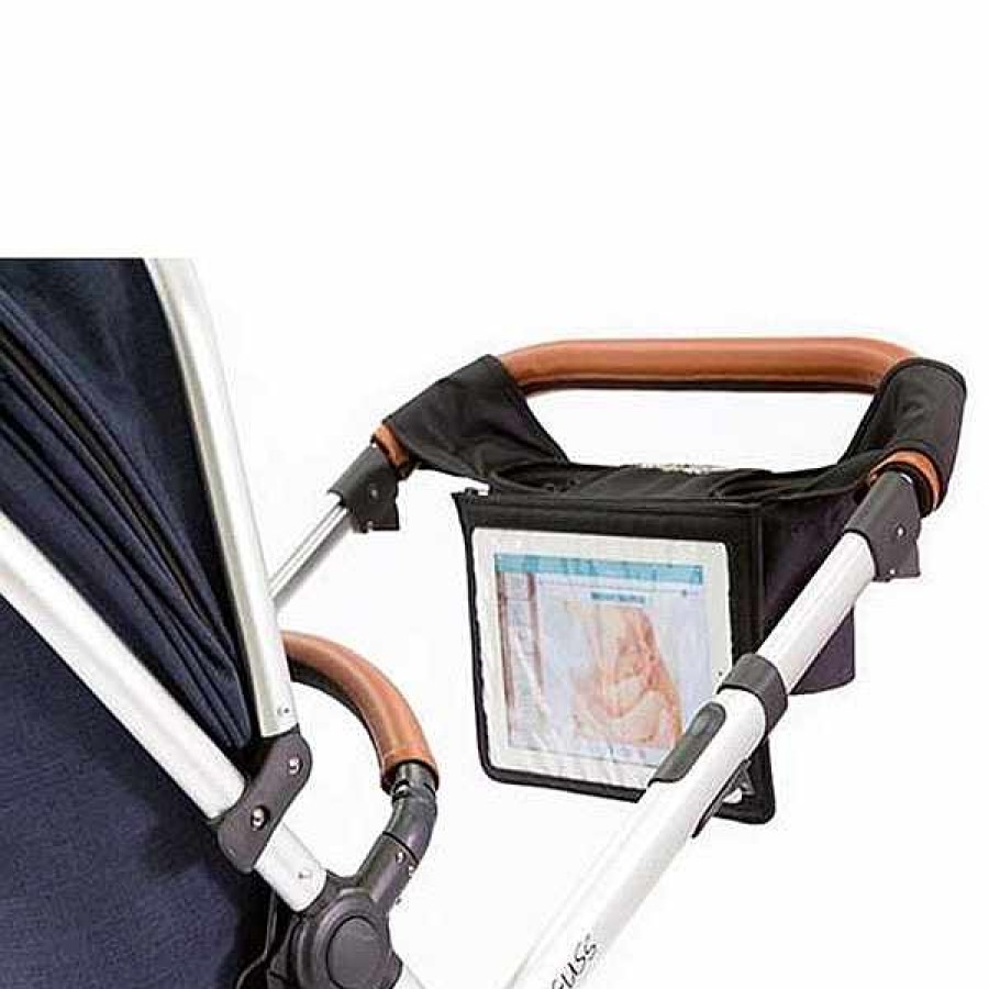 Gear Guzzie + Guss Cup Holders, Snack Trays + Stroller Organization | Stroller Media Console