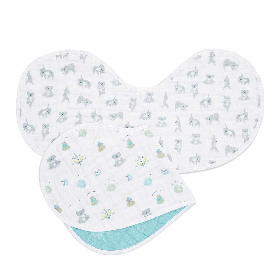 Feeding aden + anais Muslin Bibs | Classic Burpy Bibs