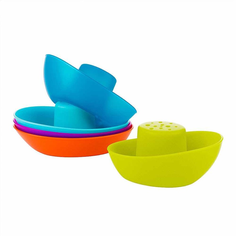 Bathing Boon Inc. Bath Toys For Babies | Fleet Stacking Boat Cups