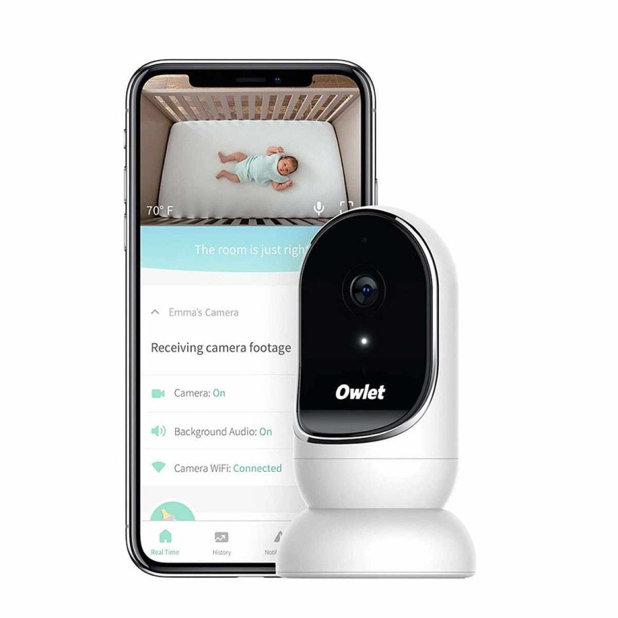 Health + Safety Owlet Video Baby Monitors | Cam