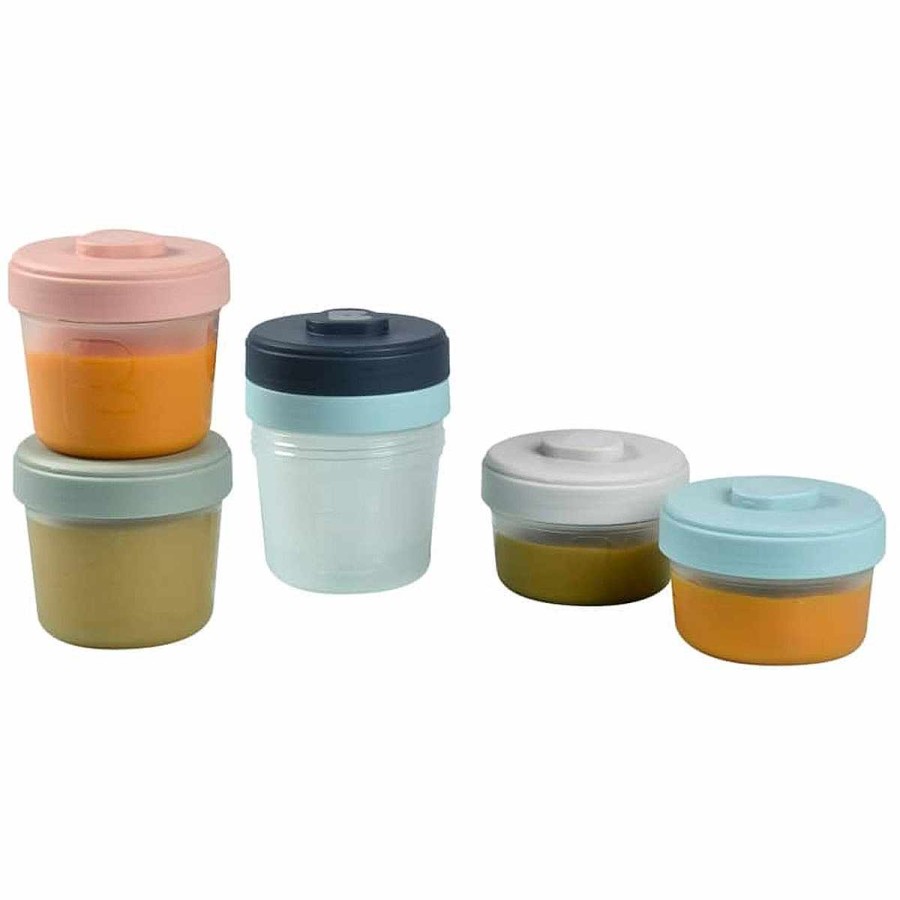 Feeding Beaba Baby Food Storage Containers | Small Clip Containers Assorted