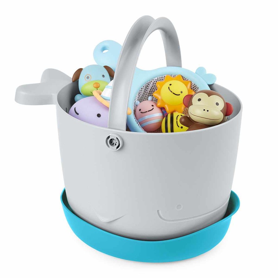 Bathing Skip Hop Bath Toy Storage | Moby Stowaway Toy Bucket