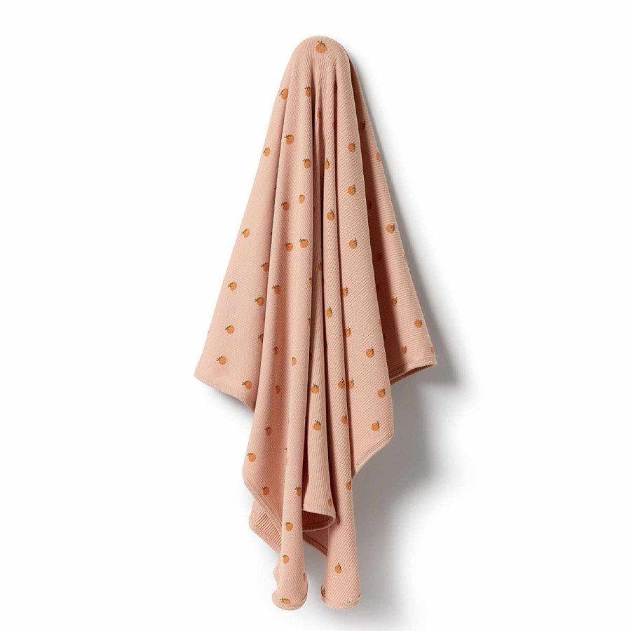 Bedding + Decor Wilson + Frenchy Swaddle + Receiving Blankets | Organic Rib Bunny Rug