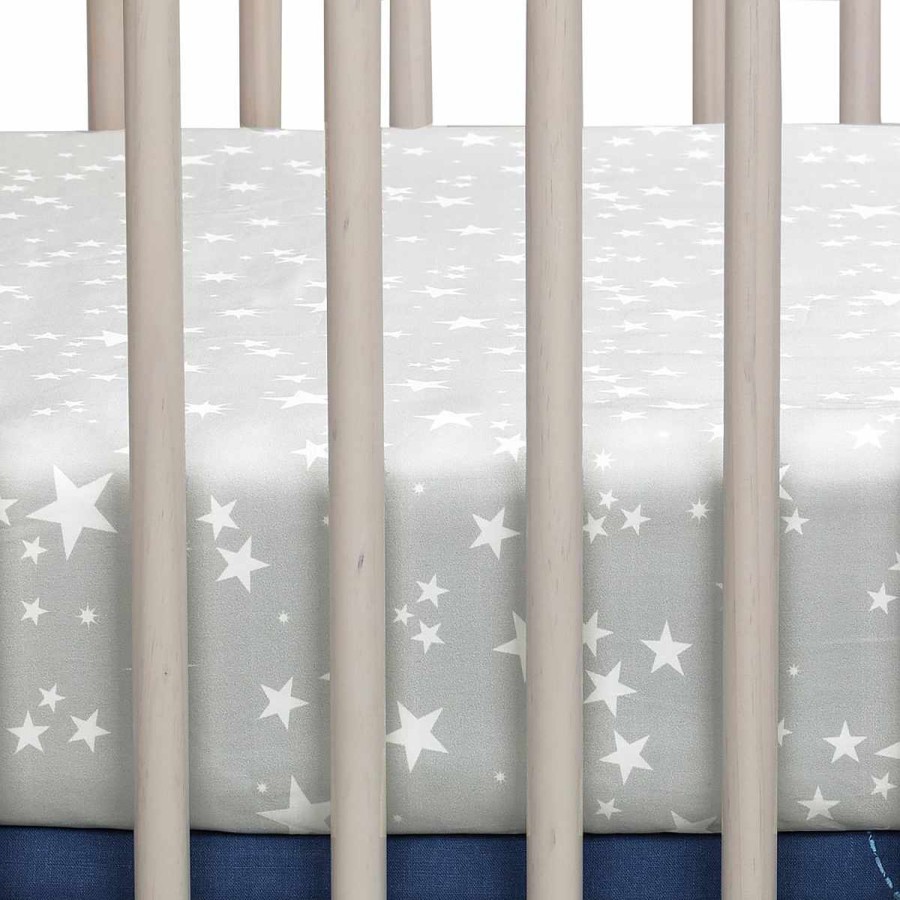 Bedding + Decor Lambs & Ivy Crib Sheets | Milky Way Crib Sheet