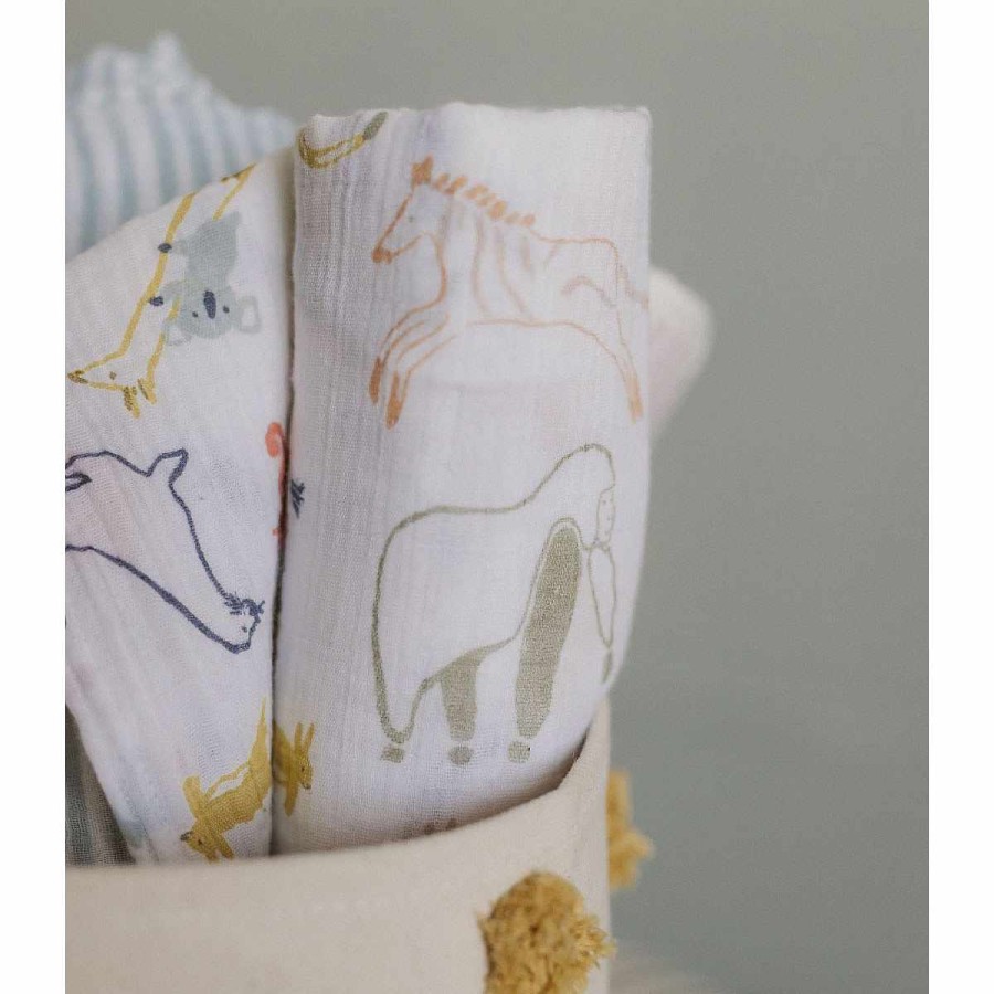 Bedding + Decor Pehr Swaddle + Receiving Blankets | Into The Wild Swaddle