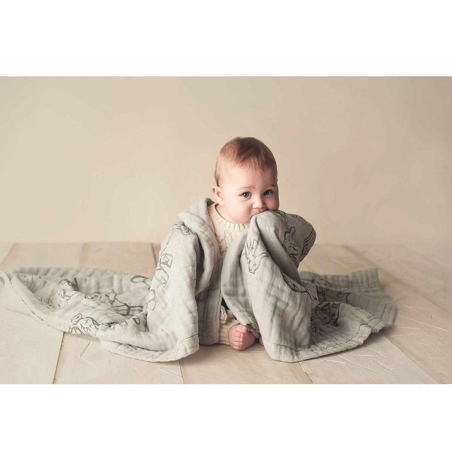 Bedding + Decor Coveted Things Baby Blankets | Four-Layer Happy Cloud Blanket