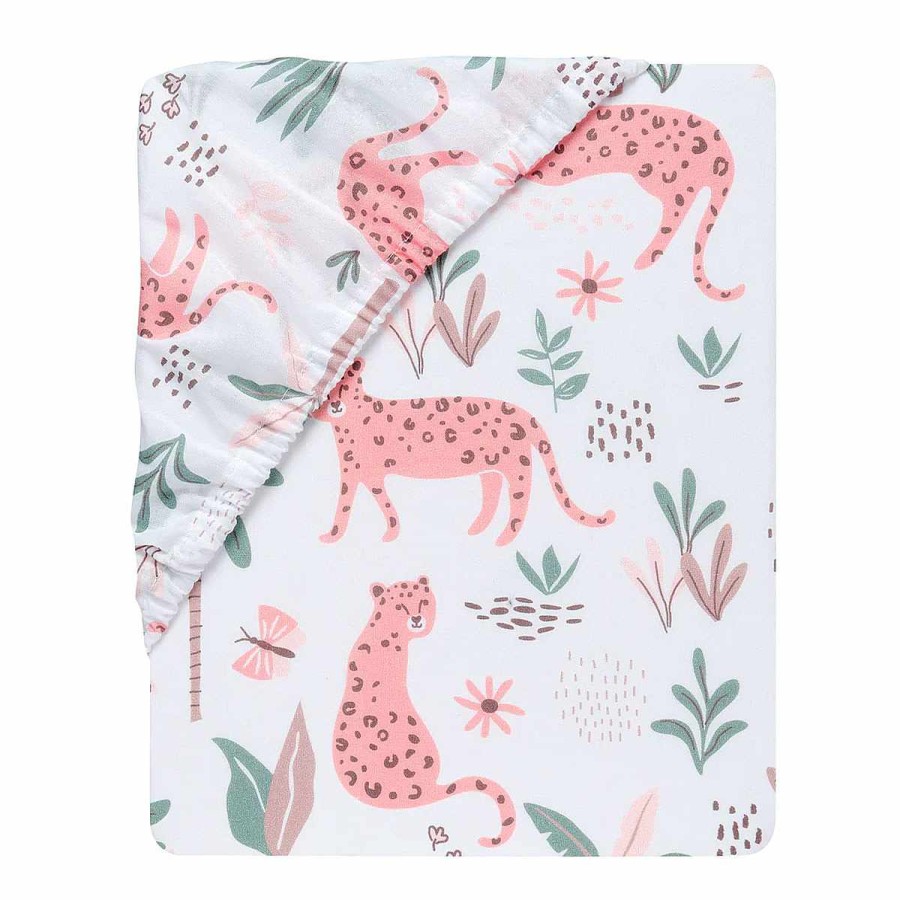 Bedding + Decor Lambs & Ivy Crib Sheets | Enchanted Safari Crib Sheet