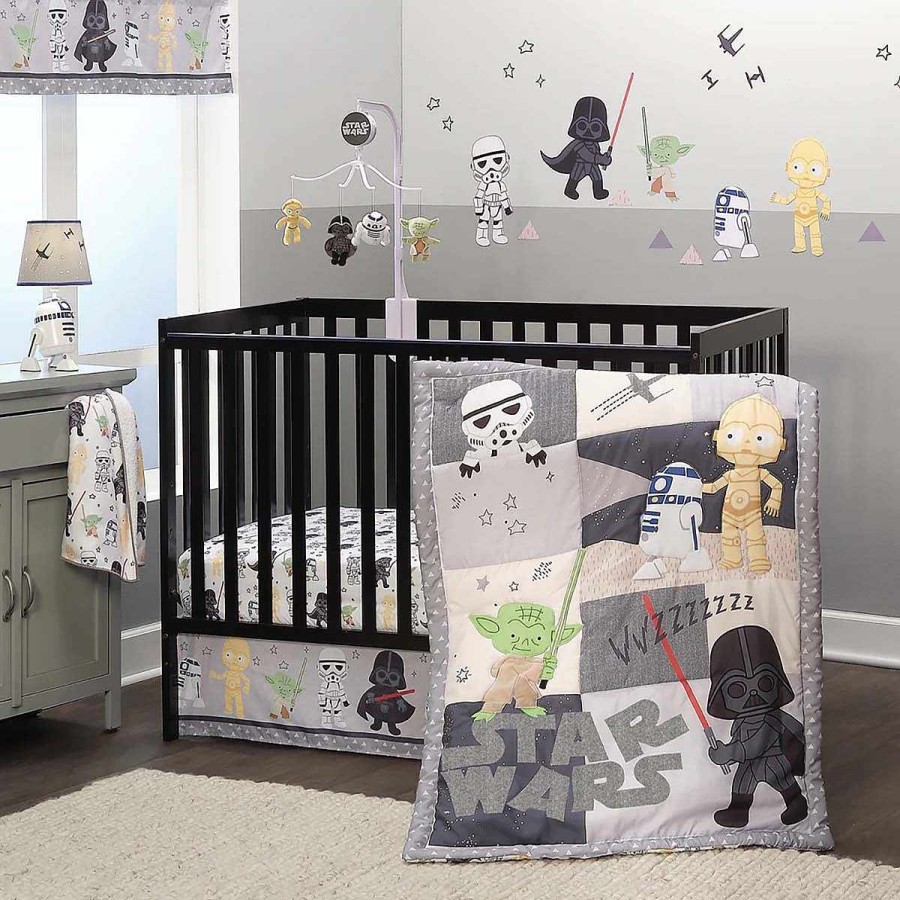 Bedding + Decor Lambs & Ivy Crib Sheets | Star Wars Classic Crib Sheet