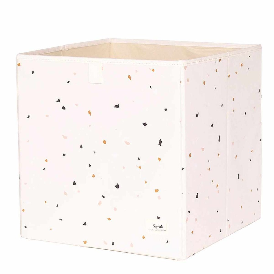 Bedding + Decor 3 Sprouts Storage Bins | Recycled Fabric Storage Box