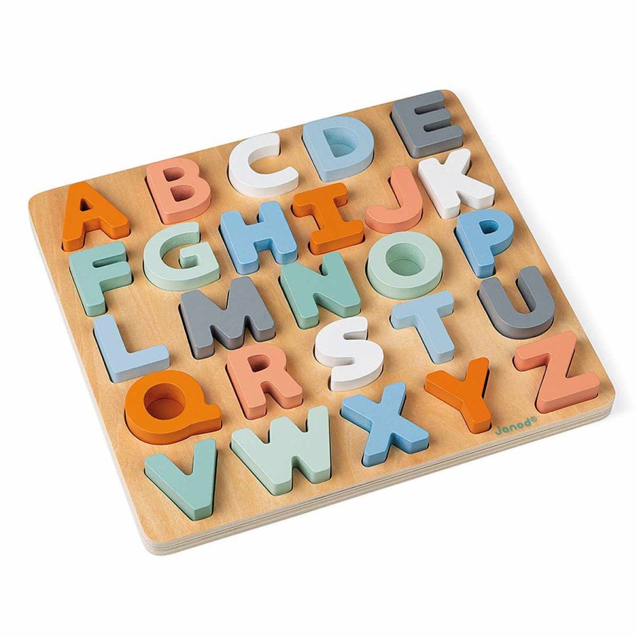 Toys + Gifts Janod Kids Puzzles | Alphabet Puzzle