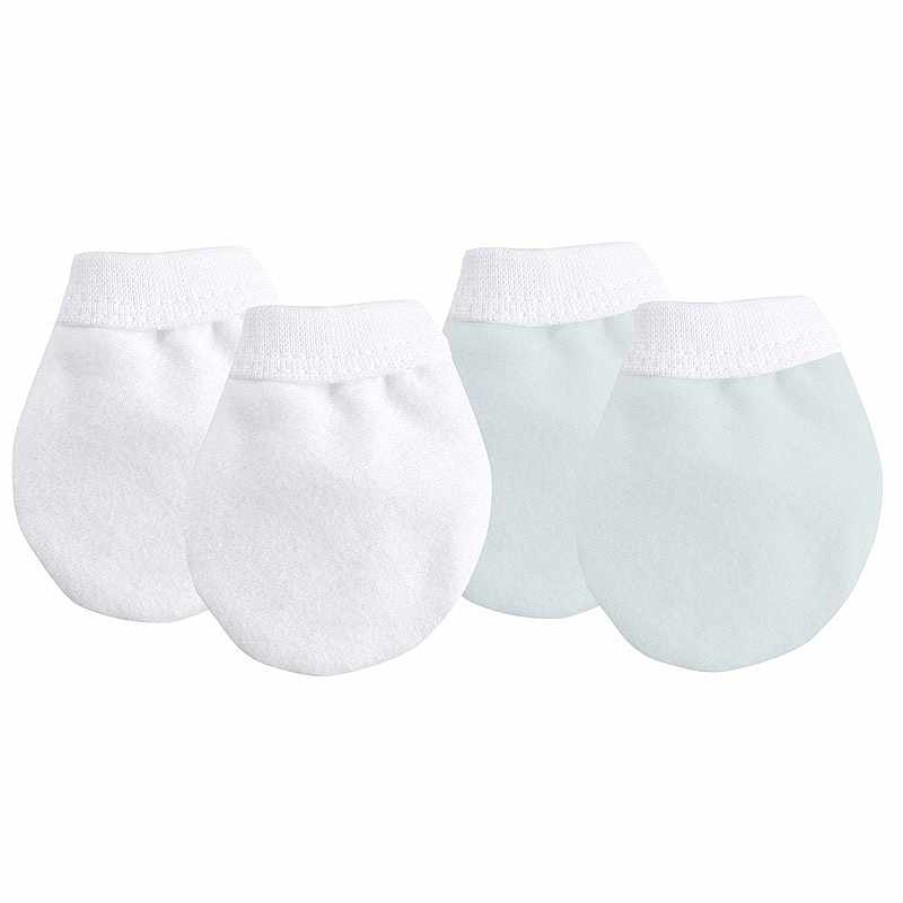 Apparel + Shoes Kushies Infant Scratch Mitts | Organic Mittens - Jersey