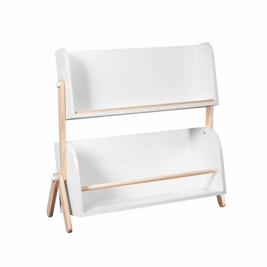 Furniture Babyletto Bookshelves | Tally Bookcase White / Washed Natural