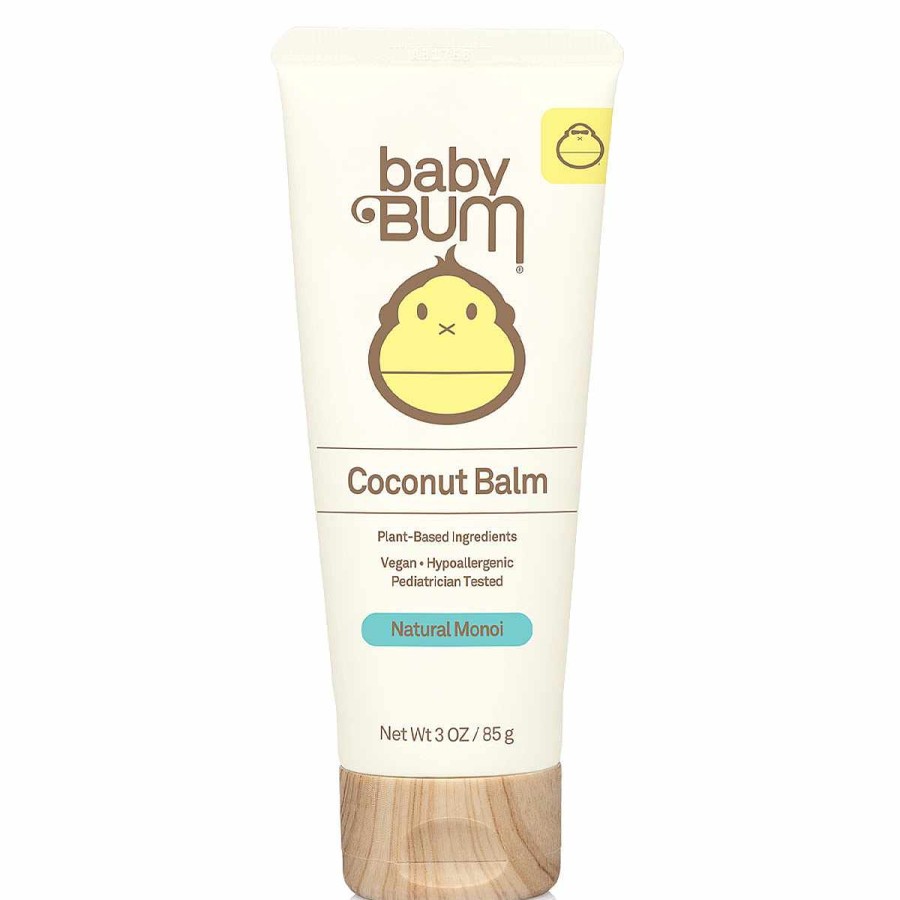 Bathing Sun Bum Wellness Balms + Wipes | Baby Bum Monoi Coconut Balm