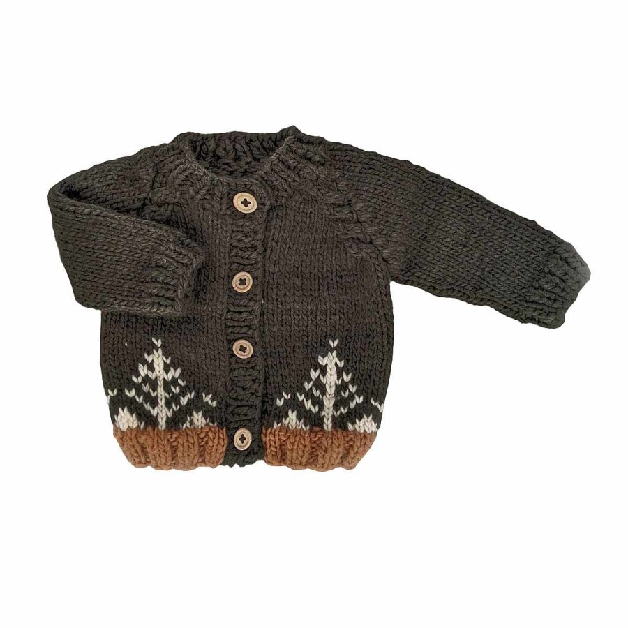 Apparel + Shoes Huggalugs Sweaters + Jackets | Garter Stitch Cardigan