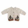 Apparel + Shoes Huggalugs Sweaters + Jackets | Garter Stitch Cardigan