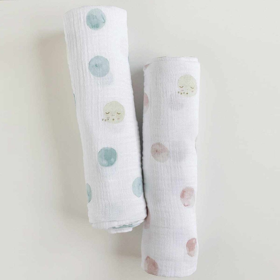 Bedding + Decor Pehr Swaddle + Receiving Blankets | Luna Swaddle