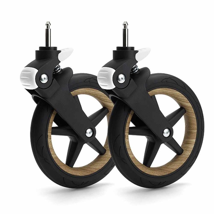 Gear Bugaboo Parts + Components | Bee5 - Wheel Caps Wood