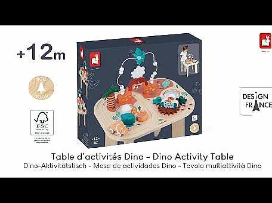 Gear Janod Activity Tables + Centers | Dino Activity Table