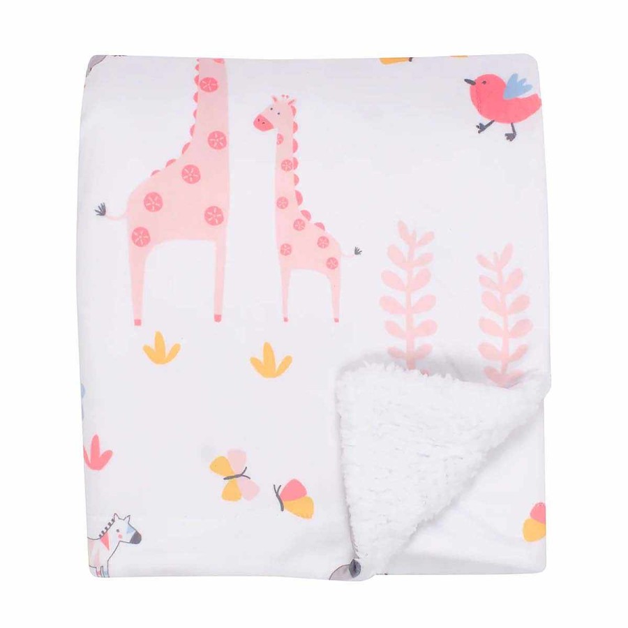 Bedding + Decor Lambs & Ivy Baby Blankets | Jazzy Jungle Blanket