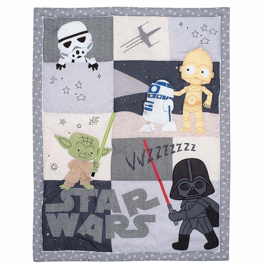 Bedding + Decor Lambs & Ivy Crib Bedding Sets | Star Wars Classic 3 Pc Crib Set