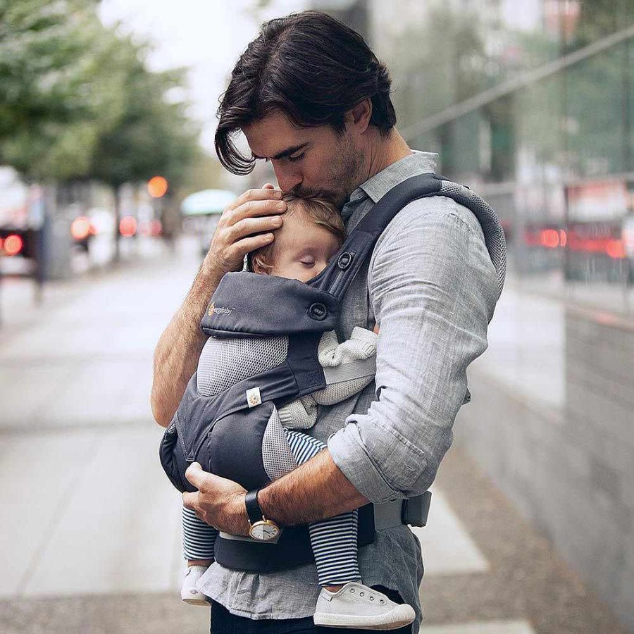 Gear Ergobaby Structured Carriers | 360 Baby Carrier Carbon Grey