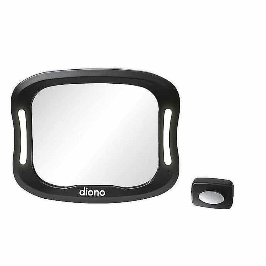 Gear Diono Back Seat Mirrors | Easy View Xxl Mirror Black