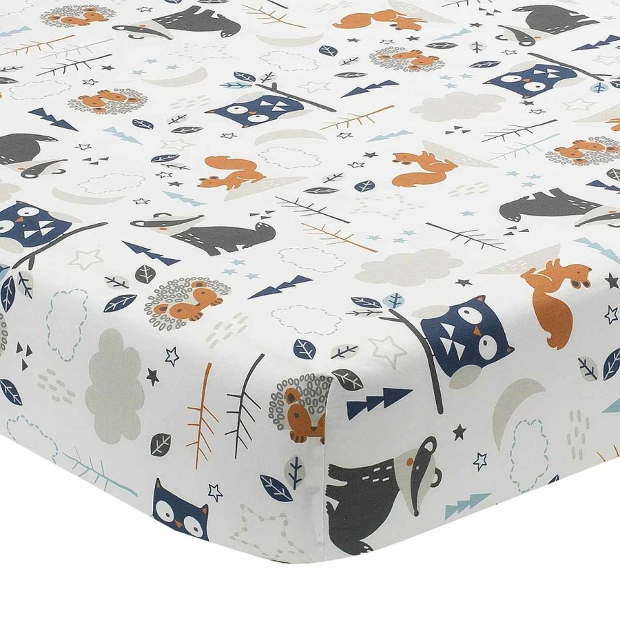 Bedding + Decor Lambs & Ivy Crib Bedding Sets | Whimsical Woods 3 Pc Crib Set